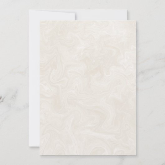 デイジーファースト誕生日をテーマにしたパーティーサンキューカード 招待状 (裏面)