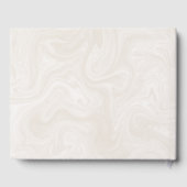 デイジーファースト誕生日をテーマにしたパーティー ゲストブック (裏面)