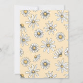 デイジーファースト誕生日招待状ワイルドワンイル 招待状 (裏面)