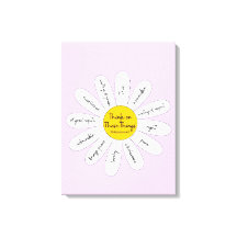 デイジーフィリップ4:8装飾キャンバス