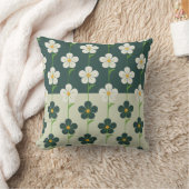 デイジーフィールドパターン クッション (ブランケット)