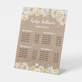 デイジーフェイクkraft紙価格表 台座サイン