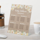 デイジーフェイクkraft紙価格表 台座サイン (インサイチュ)