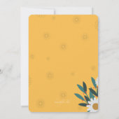 デイジーフォーカス招待状 招待状 (裏面)