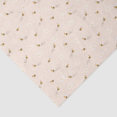 デイジーフラワーと蜂蜜の贈答用包装 薄葉紙 (詳細)