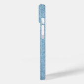 デイジーフラワーインナーピースシンボルのサイン – Denim Jeans Case-Mate iPhoneケース (裏面 / 左)