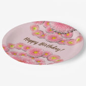 デイジーフラワーカスタムズ紙プレート9 in ペーパープレート (アングル)