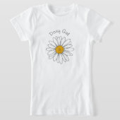 デイジーフラワーガールズTシャツ Tシャツ (レイダウン)