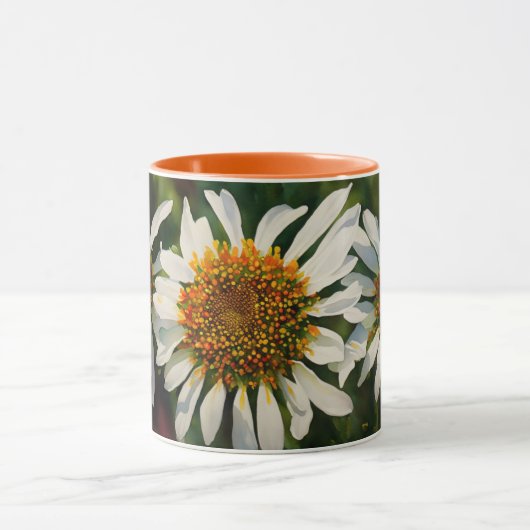 デイジーフラワーズインアガーデンフローラアートマグカップ マグカップ (中央)