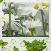 デイジーフラワーズキッチンハンドタオルデイジー キッチンタオル (折り畳み)