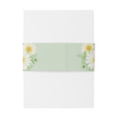 デイジーフラワーズ結婚式招待状ベリーバンド 招待状ベリーバンド (裏面例)