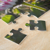 デイジーフラワーフィールド春牧草地美 ジグソーパズル (側面)