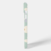 デイジーフラワーフローラグリーンパターンパステル色 Case-Mate iPhoneケース (裏面 / 左)