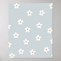 デイジーフラワーブルー