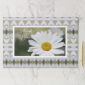 デイジーフラワー25ピース紙プレイスマット ペーパーパッド (インサイチュ)