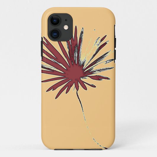 デイジーフラワーc.1982 -ファインアートiPhoneケース Case-Mate iPhoneケース (裏面)