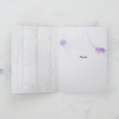 デイジーフレンドシップフラワーオンウッド カード (内部)