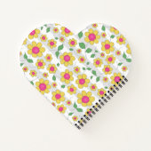 デイジーフローラキッズスケッチハッピー春漫画 ノートブック (裏面)