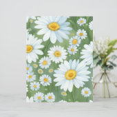 デイジーフローラスクラップブック作り紙 (スタンド正面)