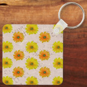 デイジーフローラブーケ キーホルダー (裏面)