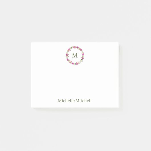 デイジーフローラリース ポストイット (正面)