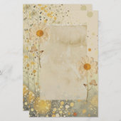 デイジーフローラ押し花 便箋 (正面/裏面)