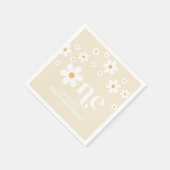 デイジーフローラ第1誕生日 スタンダードカクテルナプキン (角)