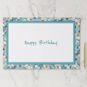 デイジーフローラ紙ランチョンマット ペーパーパッド (インサイチュ)