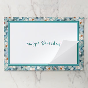 デイジーフローラ紙ランチョンマット ペーパーパッド