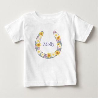 デイジーフローラ馬蹄用衣服 ベビーTシャツ