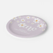 デイジーフローラ1st誕生日紙プレート ペーパープレート (アングル)