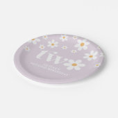 デイジーフローラ2歳 ペーパープレート (アングル)