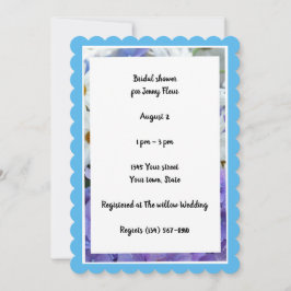 デイジーブライダルシャワーサマー招待状 招待状