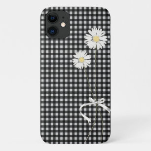 デイジーブーケオンギンガム iPhone 11 ケース