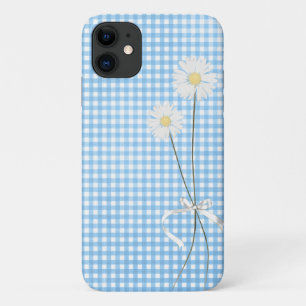 デイジーブーケオンギンガム iPhone 11 ケース