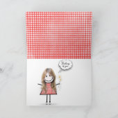 デイジーブーケオンジンガム カード (内部)