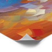 デイジーブーケデライトフローラポスター ポスター (角)