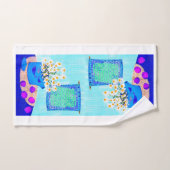 デイジーブーケハンドタオル ハンドタオル (ハンドタオル)