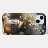 デイジーブーケ入りミルク缶 Case-Mate iPhoneケース (裏面 (横))