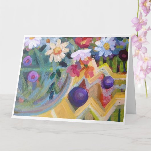 デイジーブーケ カード (蘭)