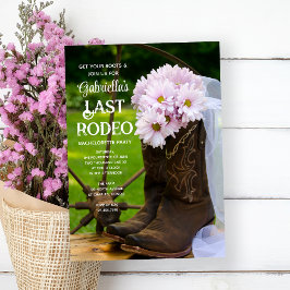 デイジーブーツラストロデオウェスタンバチェロレッテ 招待状