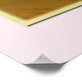 デイジープリント ポスター (角)