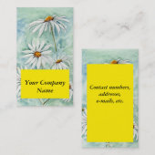 'デイジー'プロファイルカード 名刺 (正面/裏面)