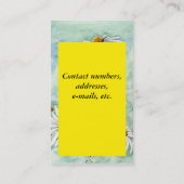 'デイジー'プロファイルカード 名刺 (裏面)