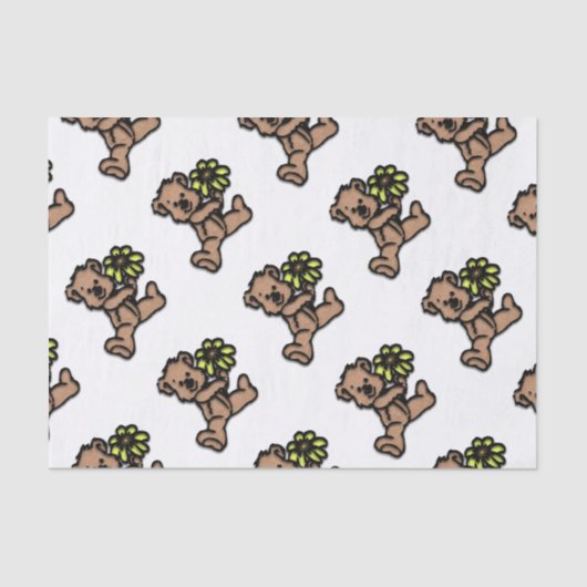 デイジーベアデザイン 薄葉紙 (正面)