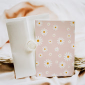 デイジーベビーイン開花ボホガールベビーシャワー 招待状