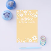 デイジーベビーシャワーアドバイス親子カード チラシ (シングル)