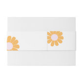 デイジーベビーシャワー 招待状ベリーバンド (裏面例)