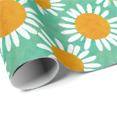デイジーボホフォークアーインスパイアト ラッピングペーパー (ロールコーナー)