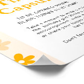 デイジーボホフローラ第1期バースデータイムカプセルゲーム ポスター (角)